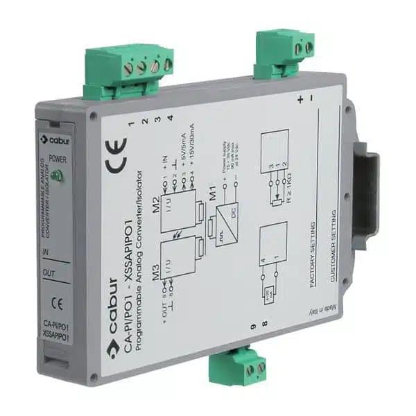 Cabur XCAPIPO3 Analogue signal converters Programmable galvanic isolator