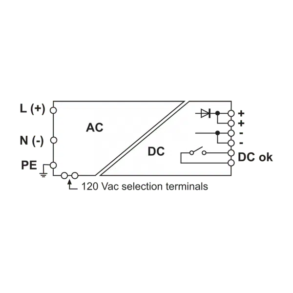 Cabur XCSF240DP Single phase power supplies CSF