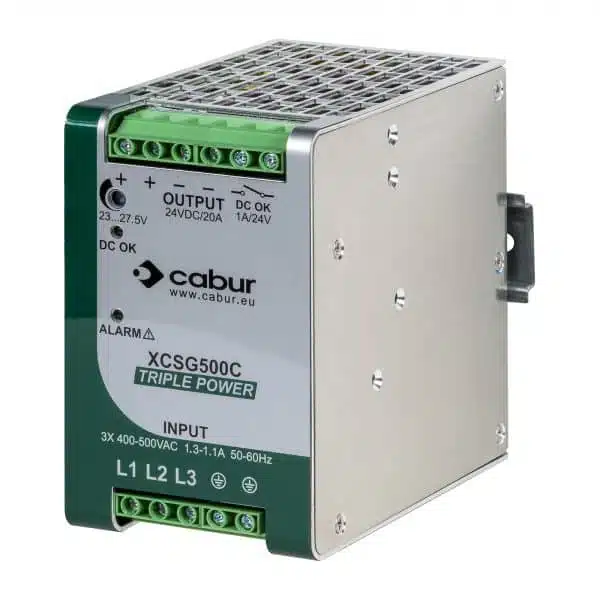 Cabur XCSG500C 3-phase power supplies CSG