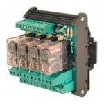 Cabur XR042EAD Electromechanical relay modules multi-channel