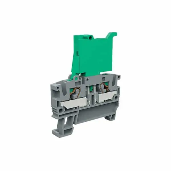 Cabur EFF400GR PUSH-IN TECHNOLOGY TERMINAL BLOCKS EFF SERIES 1 LEVEL FUSE-HOLDER