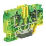 Cabur HT340 SPRING CLAMP TERMINAL BLOCKS HTE SERIES 1 LEVEL EARTH CONNECTION