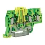 Cabur HT510 SPRING CLAMP TERMINAL BLOCKS HTE SERIES 1 LEVEL EARTH CONNECTION