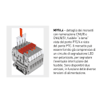 Cabur MF100GR SCREW TERMINAL BLOCKS MPFA - DSFA SERIES 1 LEVEL FUSE-HOLDER