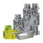 Cabur TL400GR SCREW TERMINAL BLOCKS TL SERIES 3 LEVERL FEED-THROUGH