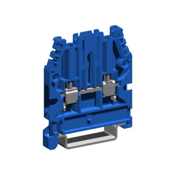 Cabur CBI02 SCREW TERMINAL BLOCKS CBC SERIES 1 LEVEL FEED-THROUGH