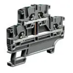 Cabur EFD210GR PUSH-IN TECHNOLOGY TERMINAL BLOCKS EFD SERIES 2 LEVELS FEED-THROUGH