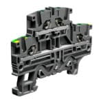 Cabur EFD220GR PUSH-IN TECHNOLOGY TERMINAL BLOCKS EFD SERIES 2 LEVELS FEED-THROUGH