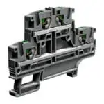 Cabur EFD400GR PUSH-IN TECHNOLOGY TERMINAL BLOCKS EFD SERIES 2 LEVELS FEED-THROUGH