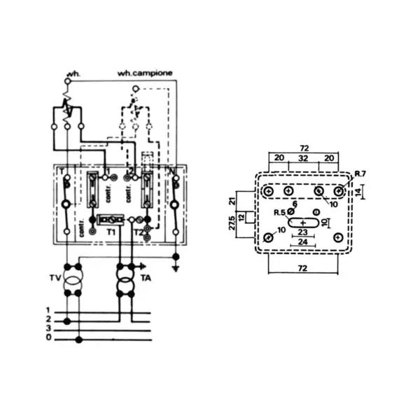 Cabur MC201B CONTROL TERFMINAL BOARD MCM SERIES