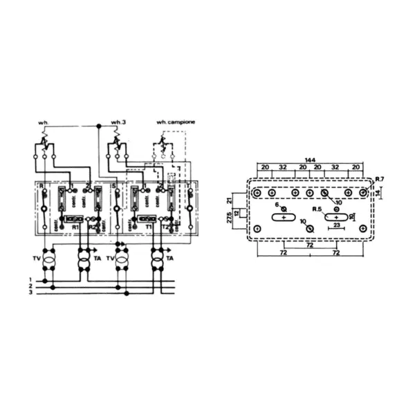 Cabur MC202 CONTROL TERMINAL BOARD MCM SERIES