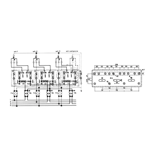 Cabur MC233B CONTROL TERMINAL BOARD MCM SERIES