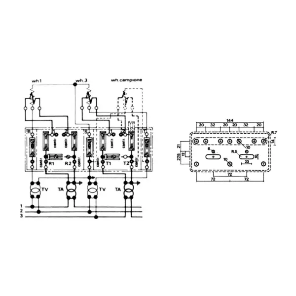 Cabur MC402B CONTROL TERMINAL BOARD MCT/SA SERIES