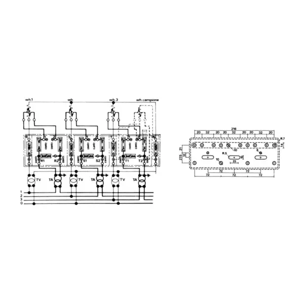 Cabur MC403B CONTROL TERMINAL BOARD MCT/SA SERIES