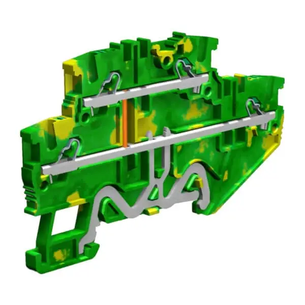 Cabur EFDE100 PUSH-IN TECHNOLOGY TERMINAL BLOCKS EFD SERIES 2 LEVELS EARTH CONNECTION